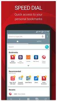 Cherry Mobile Browser screenshot 1