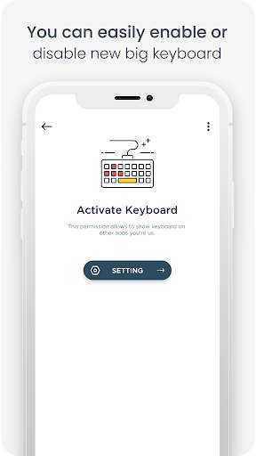Large Keyboard For Android And Big Button Keypad screenshot 7