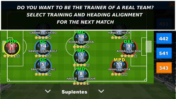 MANAGER REAL FOOTBALL - THIS IS NOT A GAME screenshot 1