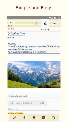 My Secret Diary with Lock screenshot 3