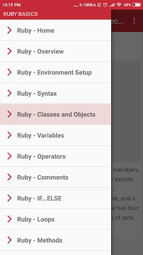RUBY Tutorial screenshot 2