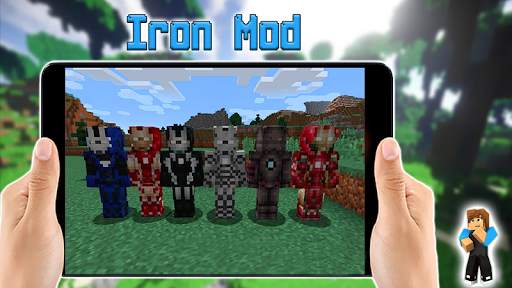 Iron Superhero for Minecraft PE screenshot 1