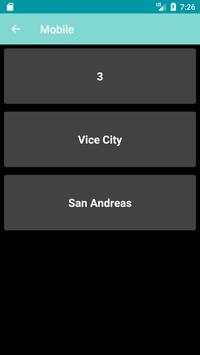 Cheats for GTA screenshot 7
