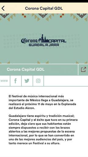 Corona Capital Guadalajara स्क्रीनशॉट 5