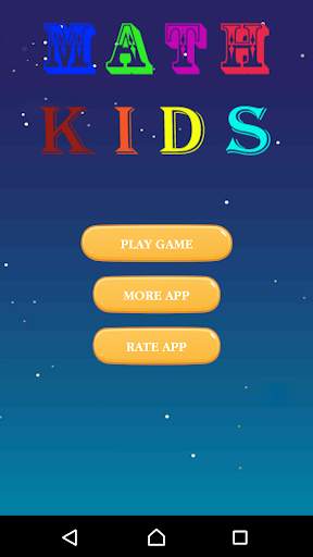 Math Game - Numbers Easy Learn screenshot 1