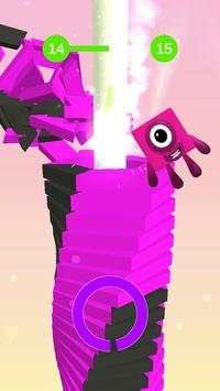 Stack Ball Number Blocks 3D screenshot 3