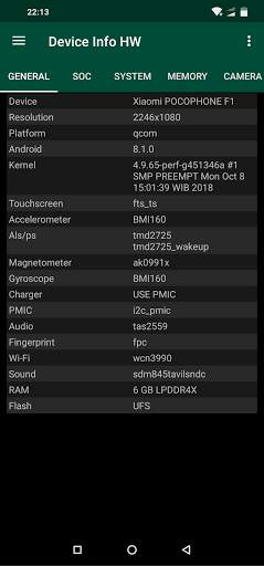 Device Info HW screenshot 6