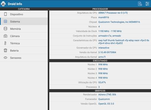 Droid Hardware Info screenshot 10