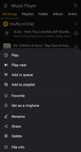 Music Player - MP3 Player 4 تصوير الشاشة