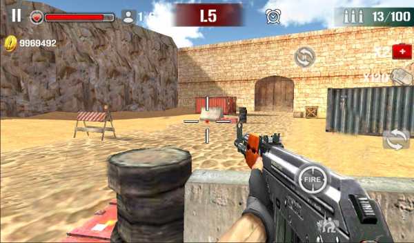 Sniper Shoot Fire War screenshot 2