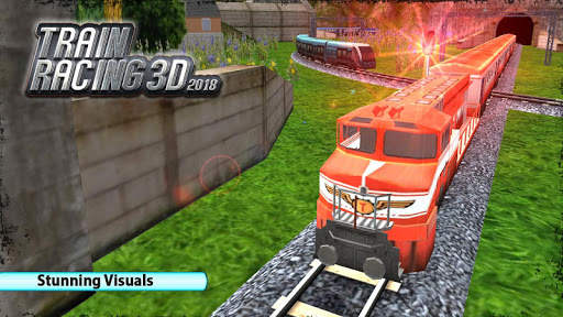 Train Racing 3D-2023 Train Sim screenshot 1
