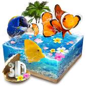 Lively 3D Color Fish Theme 1.1.3