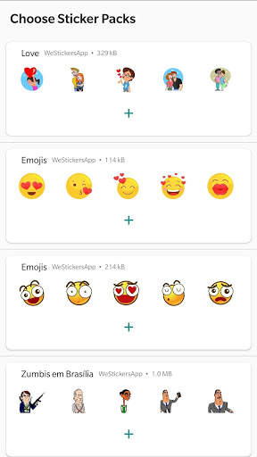 WeStickers:Stickers For Whatsapps screenshot 1