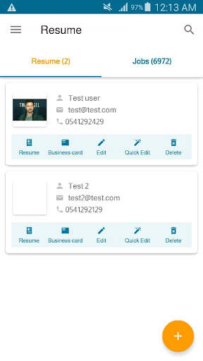 Resume - CV Editor screenshot 2