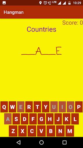 Hangman 4.5 screenshot 3