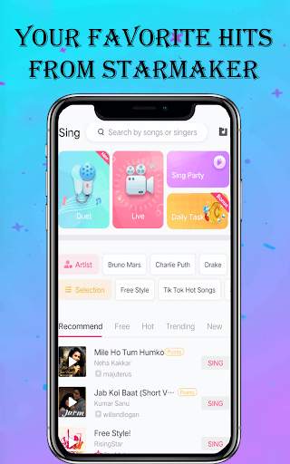 Downloader for StarMaker screenshot 1