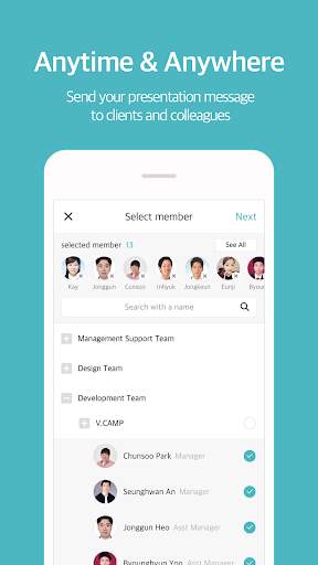 VKinny Biz - Videolized Presentation Messenger screenshot 4