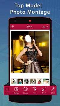 Top Model Photo Montage screenshot 1