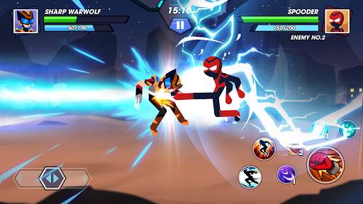 Stickman Fighter Infinity - Super Action Heroes screenshot 3