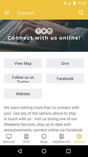 Ada Bible Church App screenshot 3