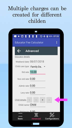 Educator Fee Calculator скриншот 3