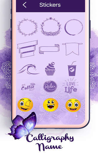Calligraphy Fonts Stylish Name Words App screenshot 17