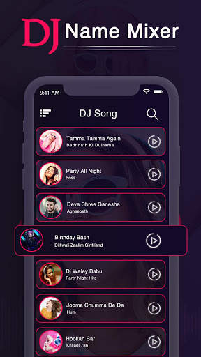 DJ Name Mixer Plus - Mix Name to Song screenshot 2