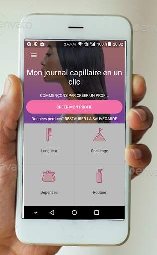 AppFrolution - My Hair Diary screenshot 1