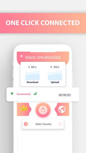 Binod VPN Browser screenshot 4