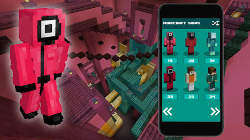 Squid Skins Minecraft Game screenshot 1