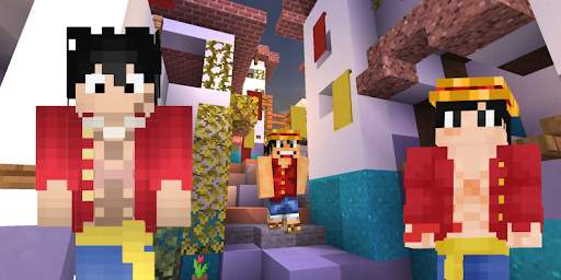 Luffy Skin Minecraft screenshot 2