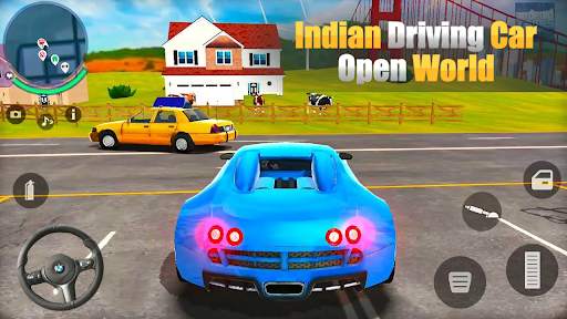 Indian Car Driving Open World screenshot 3