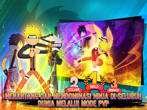Pertarungan Ninja Stickman screenshot 10