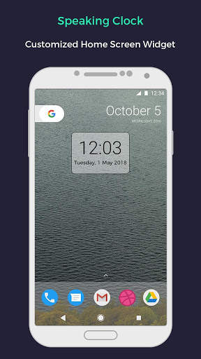 Speaking Clock - Digital Clock screenshot 5