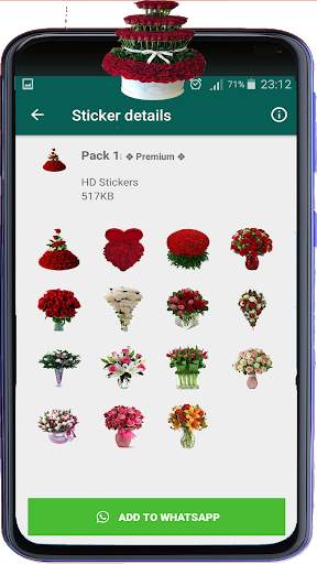 Flowers Stickers 2020 for WhatsApp - WAStickerApps screenshot 3