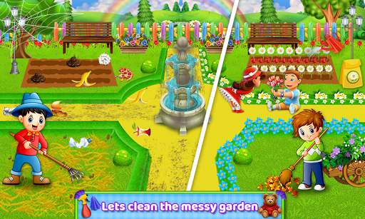Home Cleanup Game | Doll House Cleaning | Doll set screenshot 6
