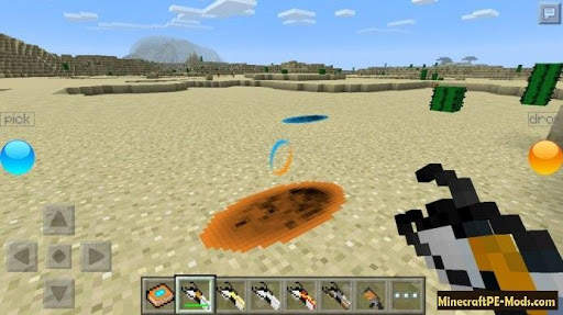 New Portal Gun Mod For MCPE screenshot 9