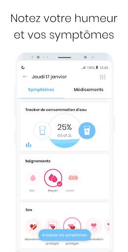 Сalendrier des règles MIA - Périodes et Ovulation screenshot 4