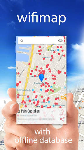 Free Wifi map: wifi password screenshot 1