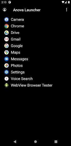 Anova Launcher screenshot 1