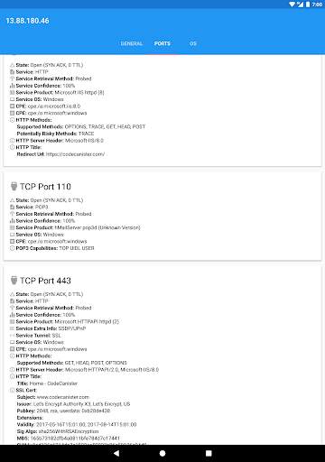 Graphical Network Mapper screenshot 8