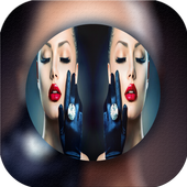 camera effects photo mirror icon