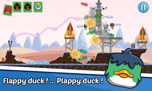 Angry Duck - Angry Chicken - Knock down स्क्रीनशॉट 2