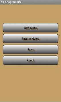 Anagram lite screenshot 1