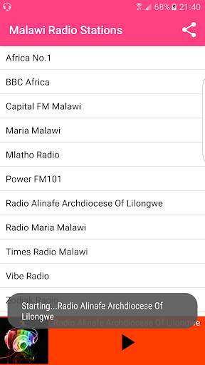 Malawi Radio Stations screenshot 5