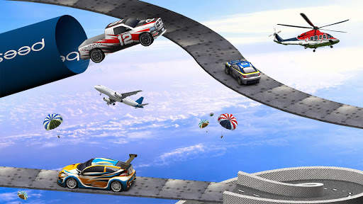 Crazy Car Stunts: Impossible Tracks 2019 स्क्रीनशॉट 3