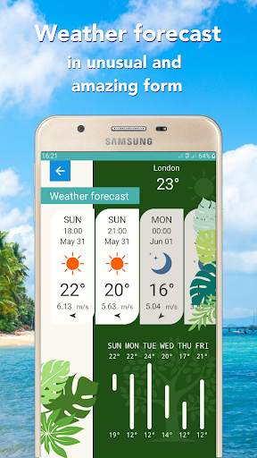 Weather forecast screenshot 1