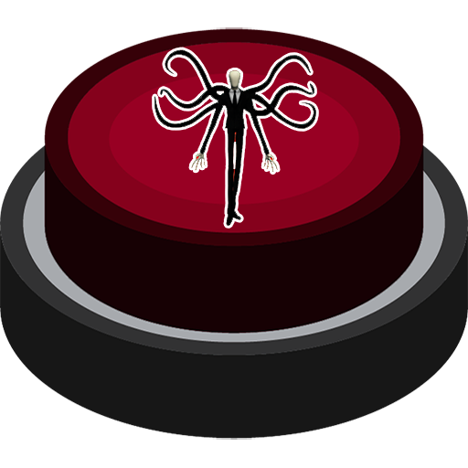 Slender Man Button 🕴️😱 icon