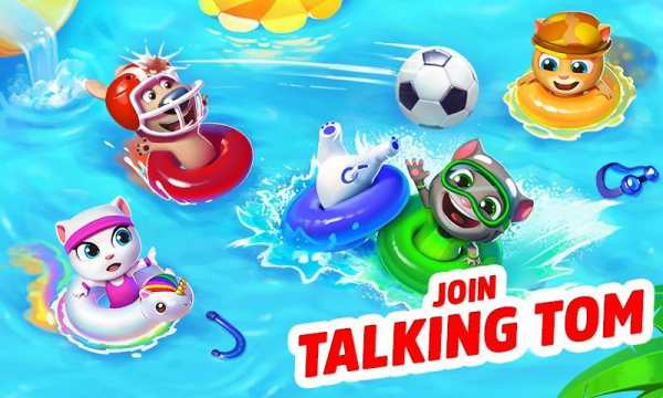 Talking Tom Pool - Puzzle Game screenshot 1