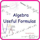 Algebra Useful Formulas 1.01